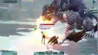 PSO2 GU/HU Snow Banther,Banshee SH Solo