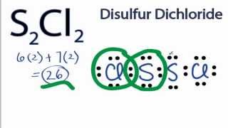 S2Cl2 Lewis Structure: How to Draw the Lewis Structure for S2Cl2