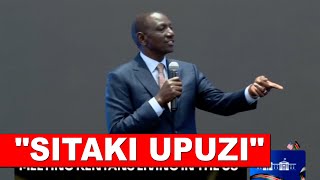 'SITAKI UPUZI, MURUDI KENYA MLIPE TAX!' Listen to what Ruto told Kenyans Living in America!🔥🔥