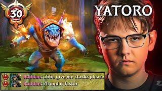 Slark looks literally BROKEN in the hands of Yatoro!