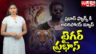 రాయల్ బెంగాల్ టైగర్ కు 'ప్రభాస్' పేరు |  Bengal tiger named as Prabhas | TV45