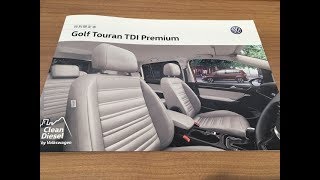 【フォルクスワーゲン春日部】特別限定車　Golf Touran TDI Premium