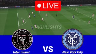 🔴INTER MIAMI vs NEW YORK CITY EN VIVO | MESSI MLS 2023 HIGHLIGHTS & ALL GOALS | GAMEPLAY