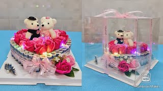 Quà tặng ý nghĩa ngày Valentine | Hộp quà bằng tiền | Bánh kem bằng tiền | Tâm Hiền Flower