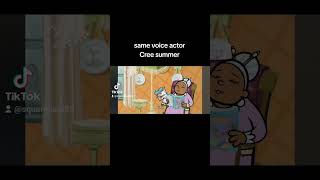 same voice actor Cree Summer