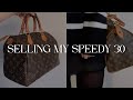 LOUIS VUITTON SPEEDY 30 REVIEW !! WHAT FITS, HOW I STYLE + WHY I AM SELLING