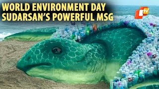 World Environment Day: Sudarsan Pattnaik Sends Powerful Message With Sand Art