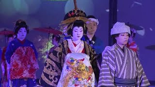 ”おいらん道中”３年ぶりに開催　会場は幻想的な雰囲気に　華やかな演出に魅了【新潟】 (22/04/17 18:00)