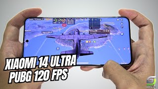 Xiaomi 14 Ultra Test game PUBG Mobile 120 FPS | Snapdragon 8 Gen 3