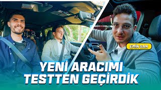 YENİ ARACIMLA TEST SÜRÜŞÜNE ÇIKTIK! w/ @eminsann