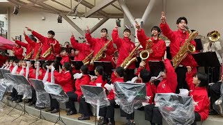 箕面自由学園高校吹奏楽部【新一年生初の本番】春のスマイル音楽祭2022.5.1　/　銀河鉄道999/残響散歌/Mela!/アルデバラン/septembaer/翼をください/TOMORROW