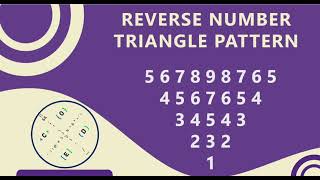 29 Number Triangle/Pyramid Pattern without any pre-defined method using while loop in Python