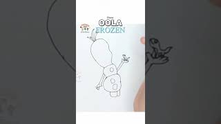 How to Draw Olaf | Disney Frozen #drawing #art#olaf #frozen