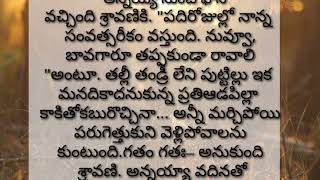 ఆడపడుచు కథ //పెళ్ళి అయినా ఆడపిల్ల తల్లితండ్రులు లేకపోతే పుట్టింట్లో తన విలువ //laxmi telugu stories