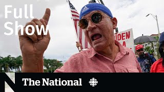 CBC News: The National | Trump arraignment prep, Saving coral reefs, Nick Taylor's win