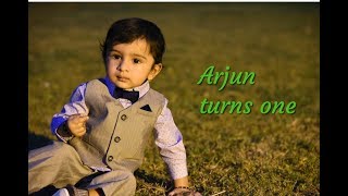 Arjun's 1st Prebirthday video shoot