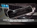 How to Replace Front Bumper Cover 2008-2012 Jeep Liberty