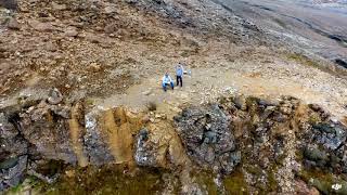 Glymur Waterfall odjazd z phantom 4