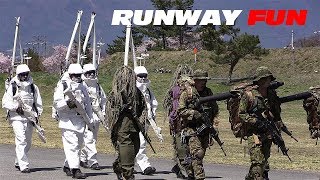 白いレンジャー！陸軍分列行進曲で颯爽と行進！JGSDF Ranger 松本駐屯地創立69周年記念行事2019