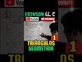 TRIÁNGULOS 3 - EJERCICIOS RESUELTOS - GEOMETRÍA #matematicas #facil #divertido