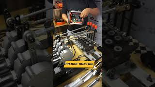 Truck crane remote control modification scheme clutch motor