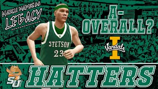 Last non-conference game! A- Vandals! | Stetson Hatters | EP. 15 | MARCH MADNESS LEGACY 1.7
