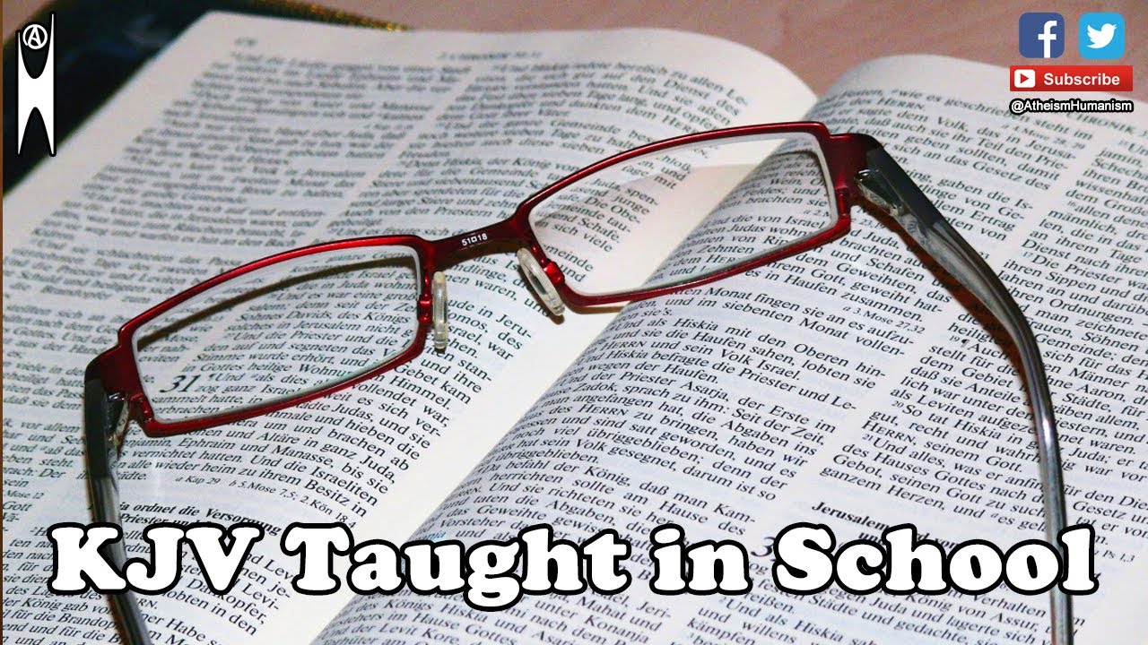 Teaching The Bible In Public Schools - YouTube