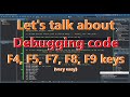 Delphi: How to debug a code in Delphi IDE?