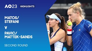 Matos/Stefani v Pavic/Mattek-Sands Highlights | Australian Open 2023 Second Round