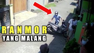 Deretan Aksi Para Curanmor Gagal Yang Bernasib Sial