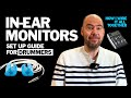 IN EAR MONITORS FOR DRUMMERS - set up guide!  How I integrate click and backing tracks!