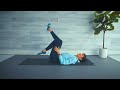 glute u0026 hip mat workout knee u0026 beginner friendly w optional loop band