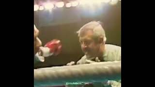 Mike Tyson's first loss of his career