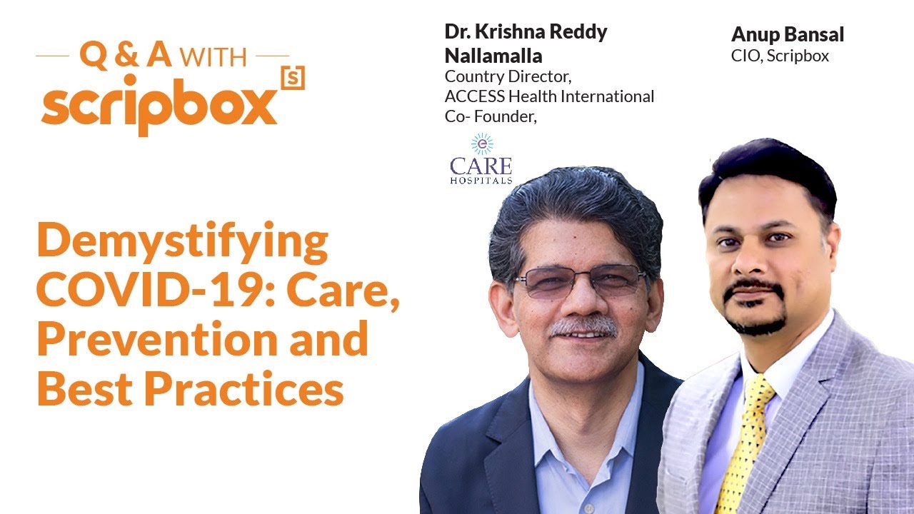 Demystifying Covid 19 Dr N Krishna Reddy Country Director Access