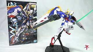 【新機動戦記ガンダムWエンドレスワルツ敗者たちの栄光】アクションベース用のジョイントパーツが追加されポージングの幅が向上！MG 1/100 ウイングガンダムEW