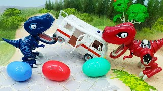Видео про игрушки с динозаврами - Украденное яйцо! Мультфильмы 2021 для детей смотреть онлайн.