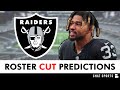 Las Vegas Raiders Roster Cut Predictions Before Final Raiders 53-Man Roster Released