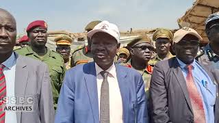 WARRAP STATE GOVERNOR VISIT THE SUDANESE TRADERS