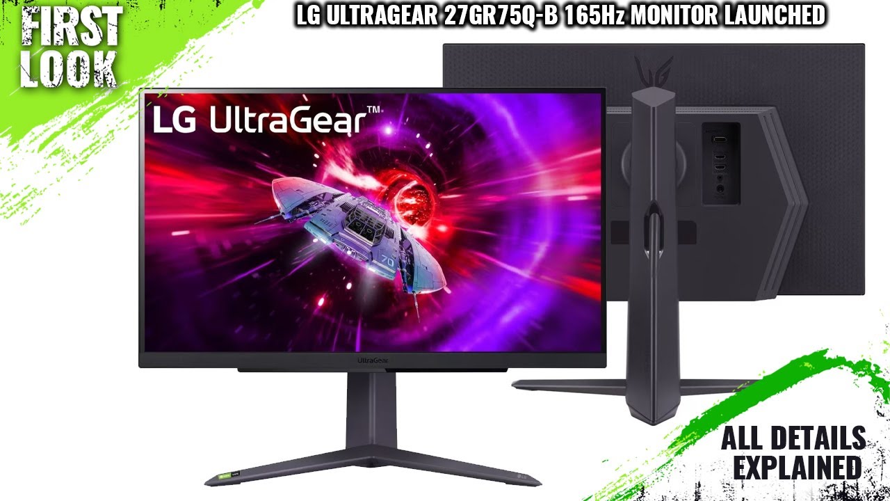 LG Ultragear 27GR75Q-B Gaming Monitor Launched - Priced @ $300 ...