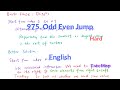 LeetCode 975  Odd Even Jump Explanation and Solution
