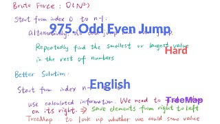 LeetCode 975 Odd Even Jump Explanation and Solution