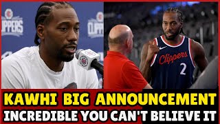 Urgent news: Kawhi Leonard to play against Miami Heat, latest update on Clippers forward.