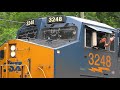 Cool Crew on CSX Train with #911 “Spirit of Our First Responders” 👮‍♀️👮‍♂️👩‍🚒👨‍🚒🚑🚒🚓