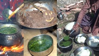 Nepali National | Food Sisnu \u0026 Dhido Cooking Dinner Village