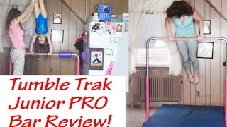 TUMBL TRAK JUNIOR PRO GYMNASTICS BAR REVIEW!