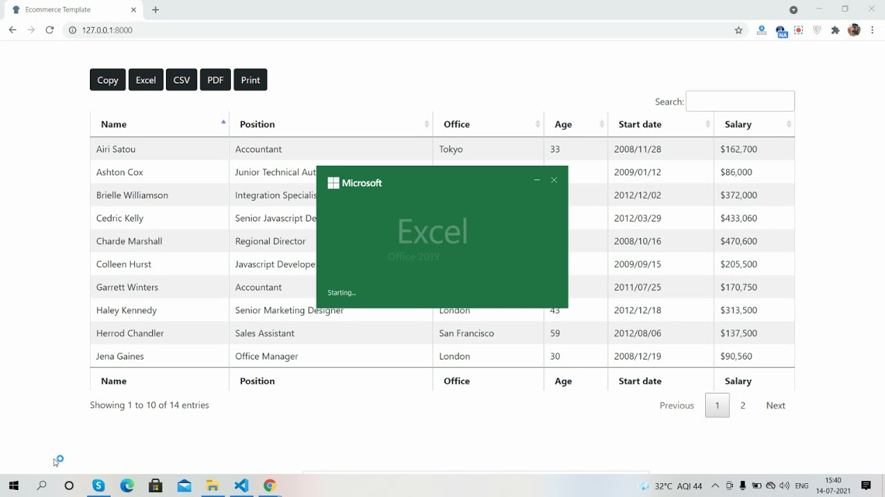 Excel экспорт csv