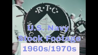 1970s U.S. NAVY STOCK FOOTAGE REEL   DESTROYERS,  BATTLESHIPS, AIRCRAFT CARRIERS & PLANES   57764