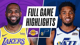 LAKERS at JAZZ | FULL GAME HIGHLIGHTS | February 24, 2021