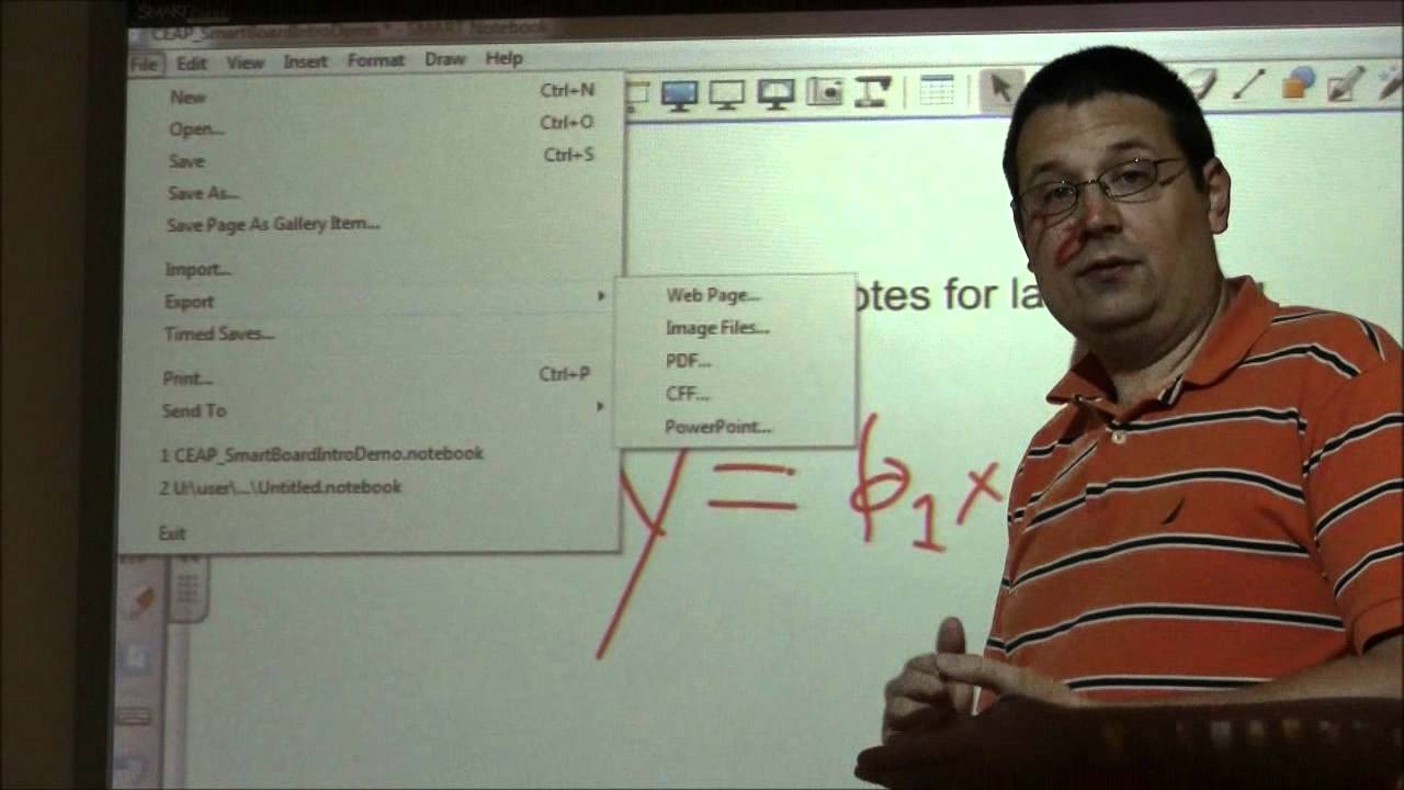 Smartboard Introduction Demo Youtube