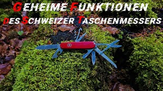 20 Geheime Funktionen des Schweizer Taschenmessers